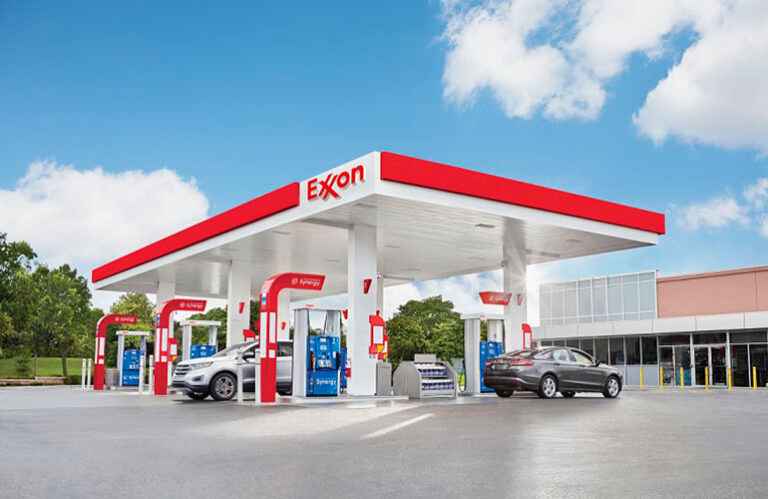 Mobil Exxon branded fuel station highlighting quality and trust