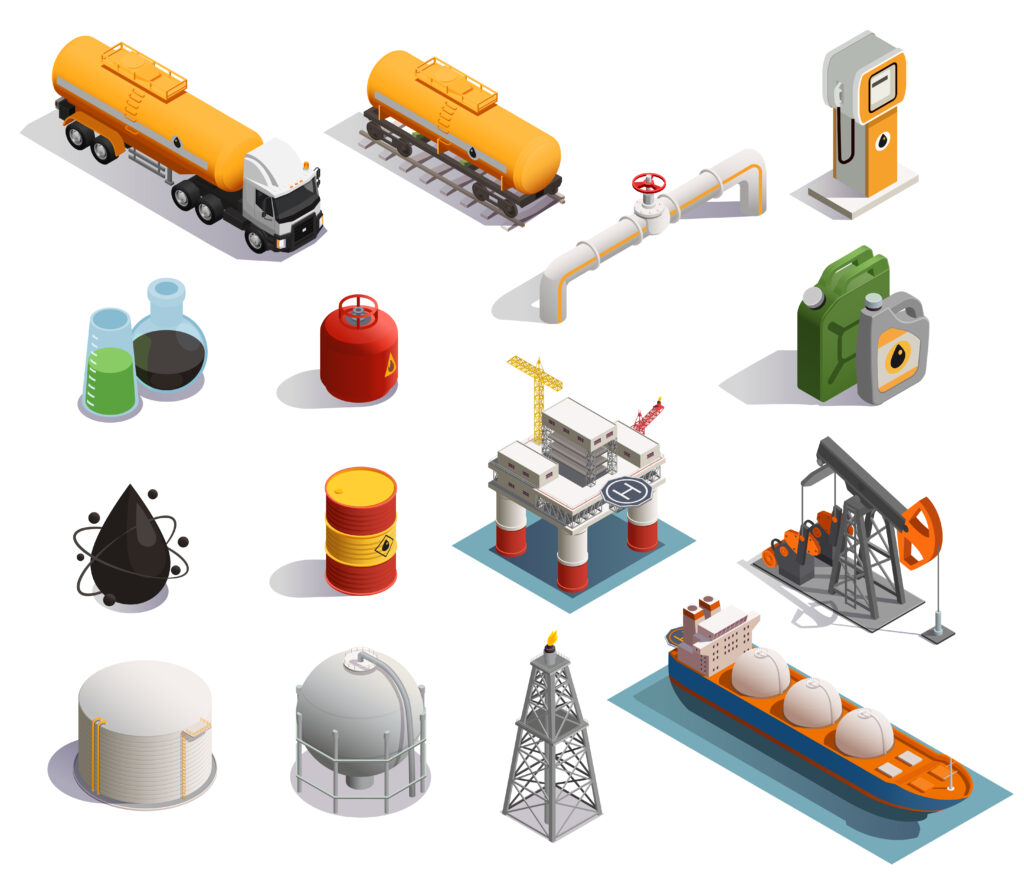 Fuel tanker delivering fuel to storage tanks using bulk delivery optimization strategies during high-demand season.